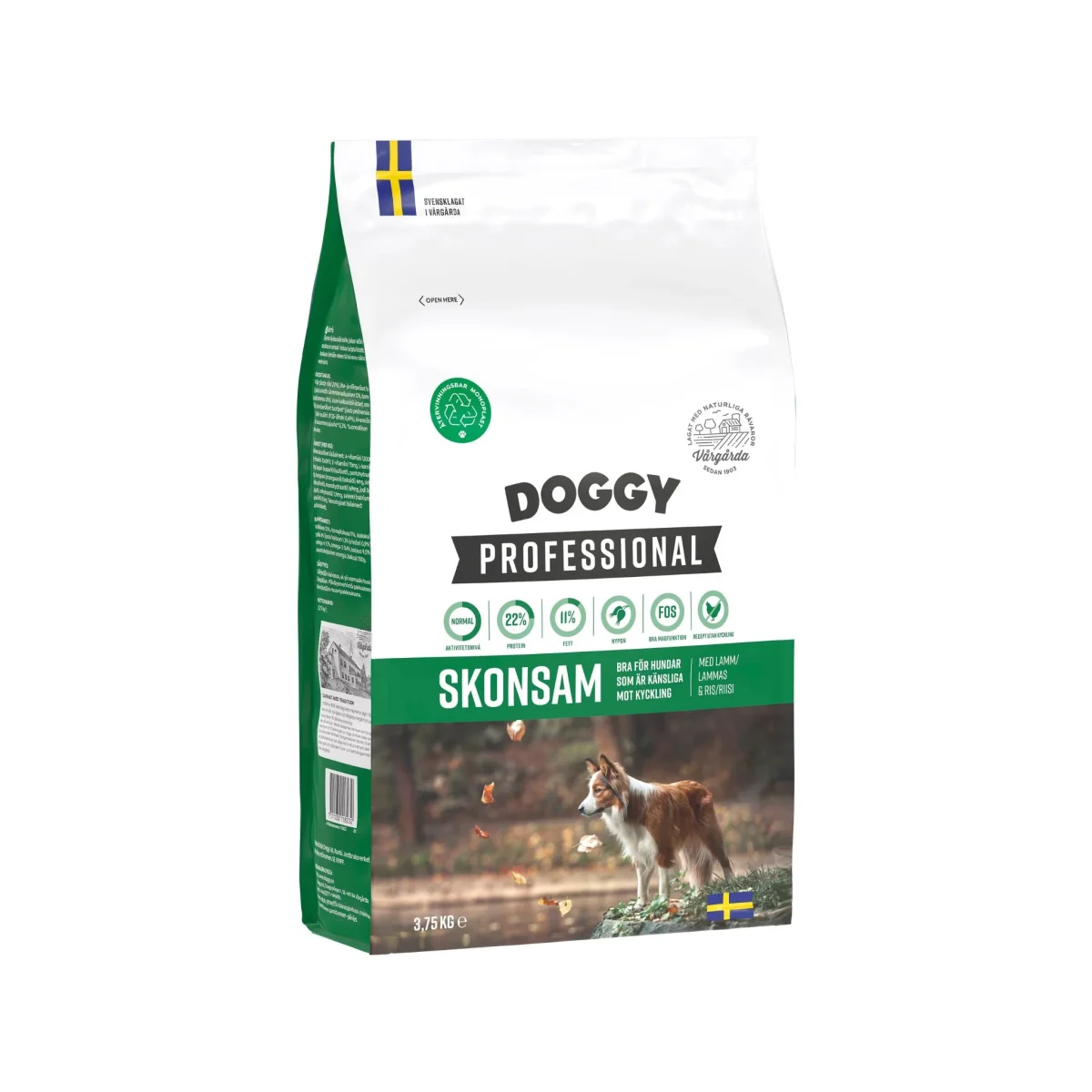 Doggy Professional - Skonsam Hundfoder 3,75kg - Bild 2