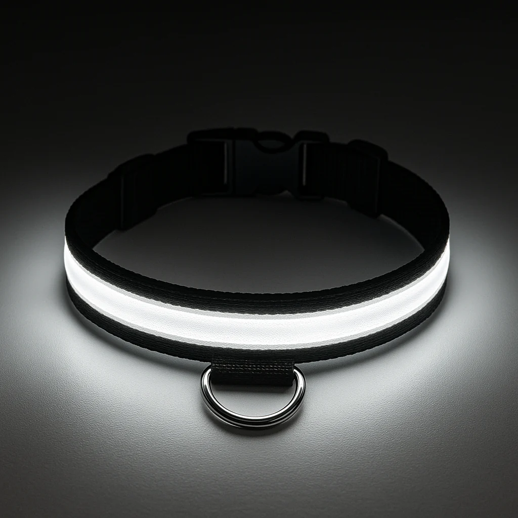 Uppladdningsbart LED Hundhalsband - säkerhet och stil - Bild 8