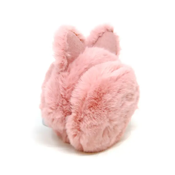 Öronvärmare – Pink – Faux Fur med Kattöron - Bild 4