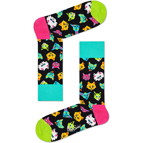 Strumpor – Happy Socks – Funny Cats – 36–40 / 41–46 - Bild 2