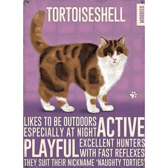 Kylskåpsmagnet – The Metal Sign Co – Tortoiseshell