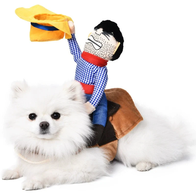 Halloween Hundkostym – Justerbar Cosplay Dräkt för Hundar - Bild 3